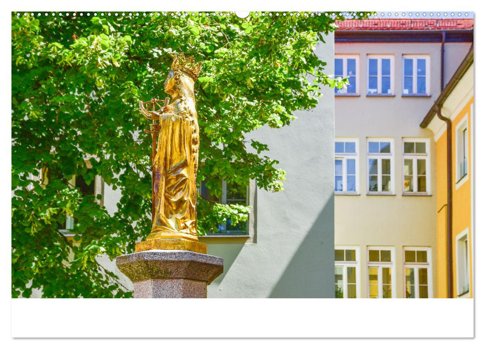 Regensburg Brunnen und Wasserspiele (CALVENDO Premium Wandkalender 2025)