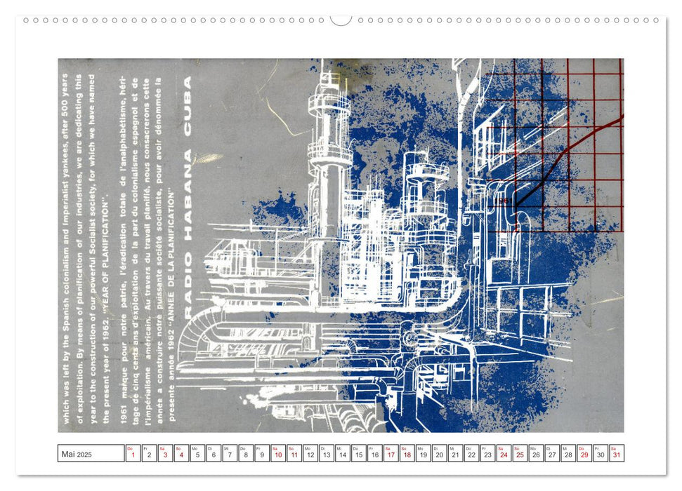 Radio Nostalgie Karten aus aller Welt (CALVENDO Premium Wandkalender 2025)