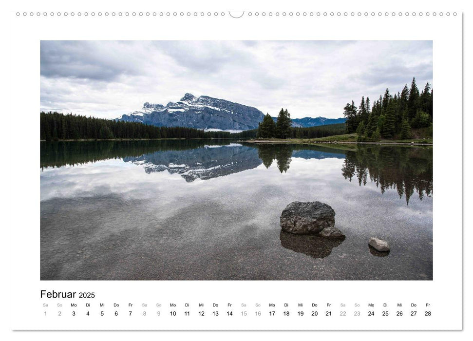 The Rockies - Der Westen Kanadas (CALVENDO Wandkalender 2025)