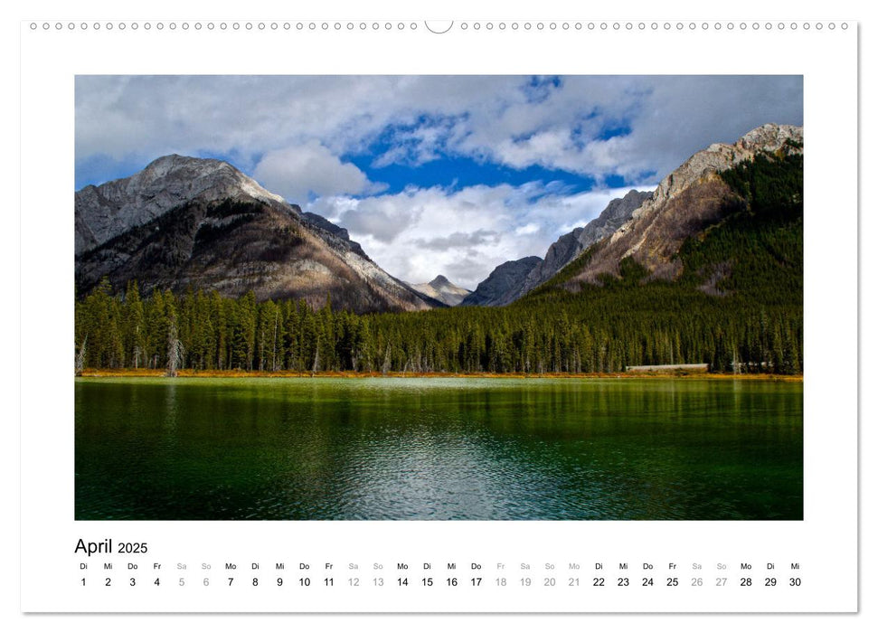 The Rockies - Der Westen Kanadas (CALVENDO Wandkalender 2025)