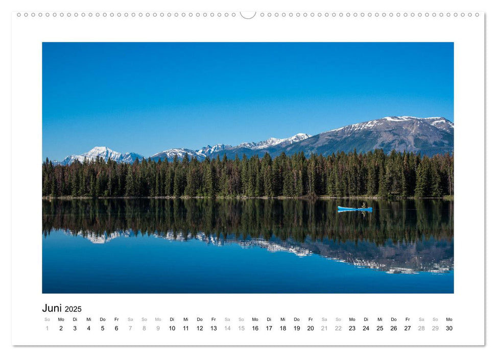 The Rockies - Der Westen Kanadas (CALVENDO Wandkalender 2025)