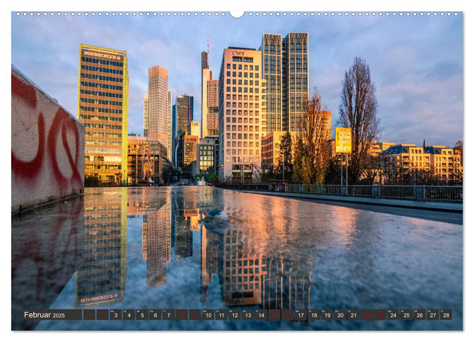 Frankfurts schönste Orte (CALVENDO Wandkalender 2025)