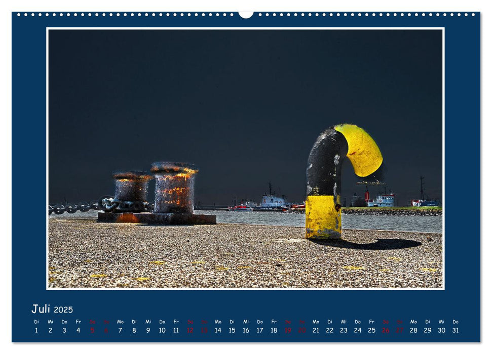 Maritime Momente (CALVENDO Premium Wandkalender 2025)