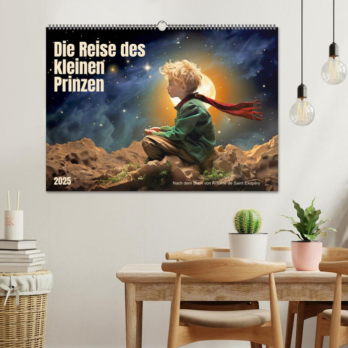 Die Reise des kleinen Prinzen (CALVENDO Wandkalender 2025)