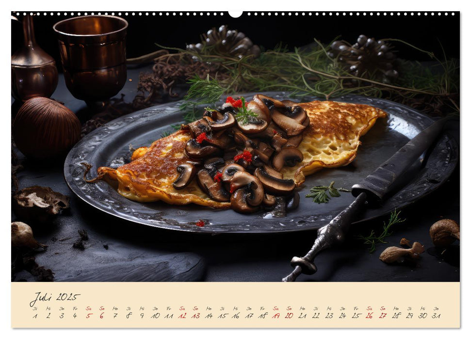 Gothic Food (CALVENDO Premium Wandkalender 2025)