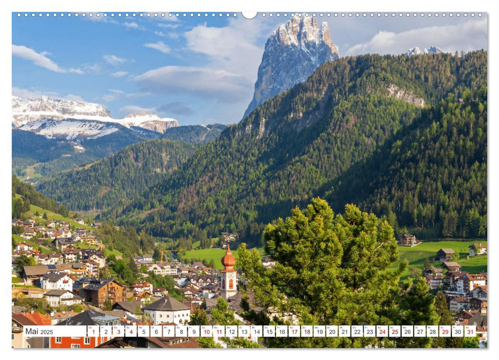 Südtirol - Von Meran bis zum Pragser Wildsee (CALVENDO Wandkalender 2025)