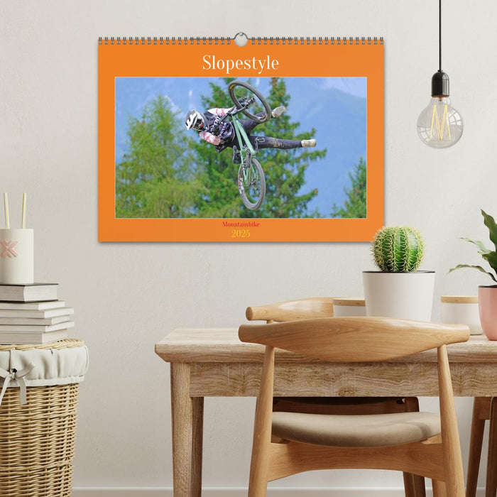 Slopestyle Mountainbike (CALVENDO Wandkalender 2025)