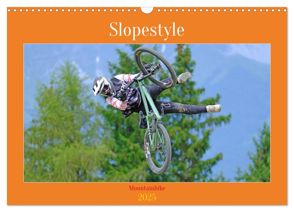 Slopestyle Mountainbike (CALVENDO Wandkalender 2025)