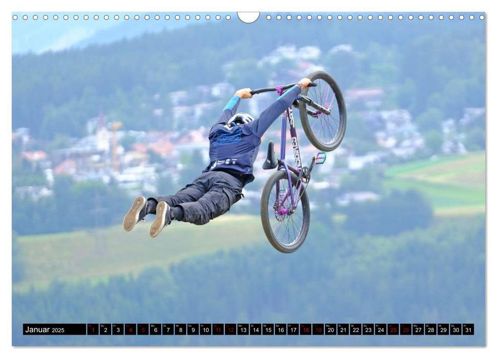 Slopestyle Mountainbike (CALVENDO Wandkalender 2025)