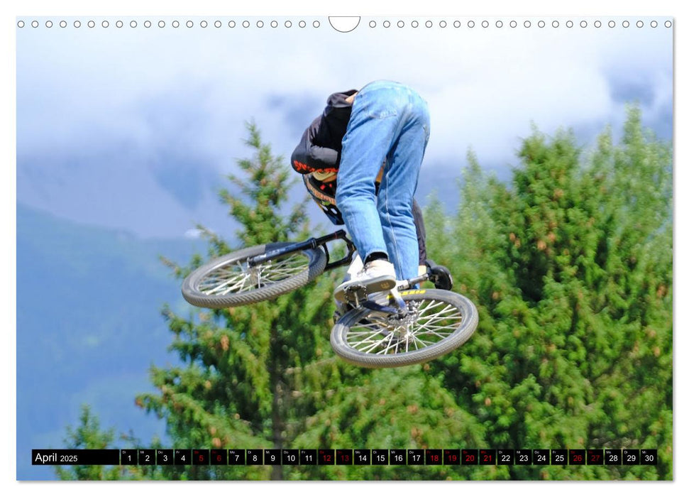 Slopestyle Mountainbike (CALVENDO Wandkalender 2025)