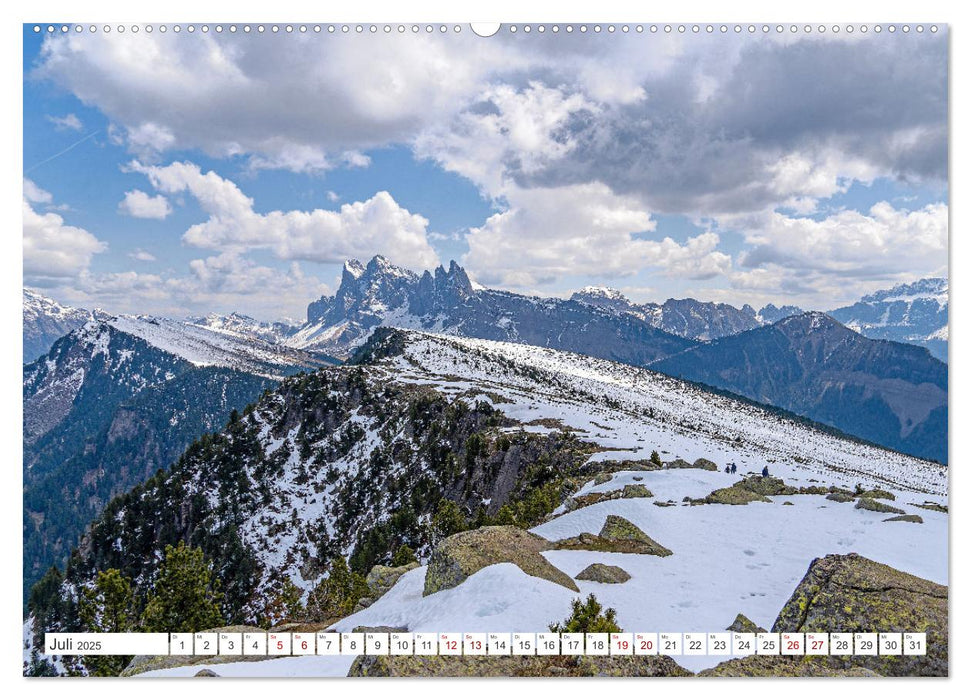 Südtirol - Von Meran bis zum Pragser Wildsee (CALVENDO Premium Wandkalender 2025)