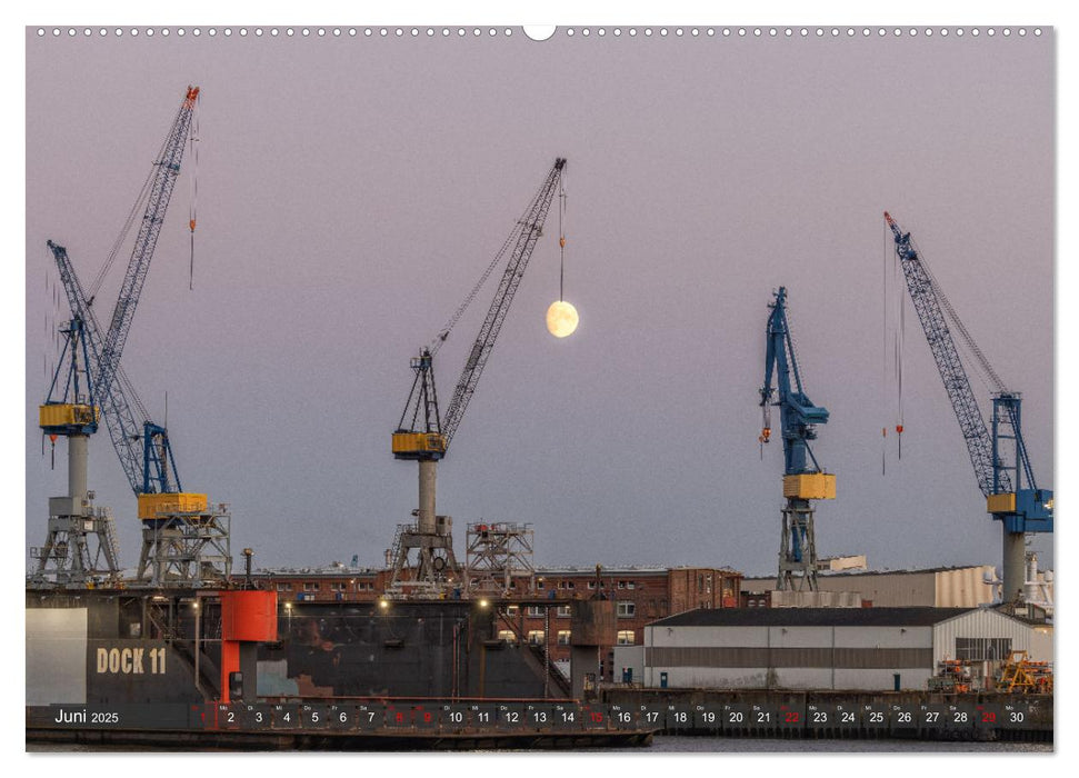 Hamburg - Die Weltstadt an der Waterkant (CALVENDO Wandkalender 2025)