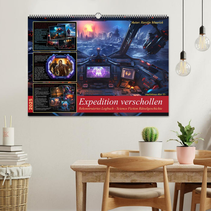 Expedition verschollen (CALVENDO Wandkalender 2025)