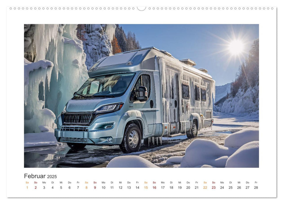 Abenteuer Camping (CALVENDO Premium Wandkalender 2025)