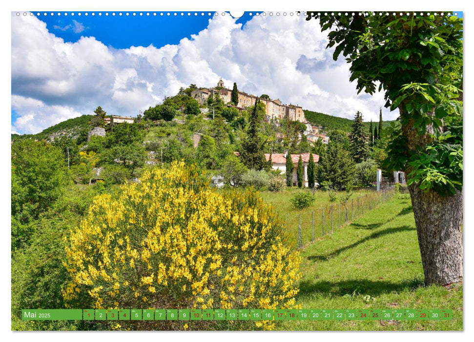 Dörfer in der Provence (CALVENDO Wandkalender 2025)