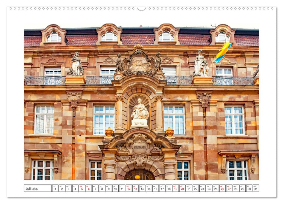 Stadt Speyer - wunderschönes Reiseziel (CALVENDO Premium Wandkalender 2025)