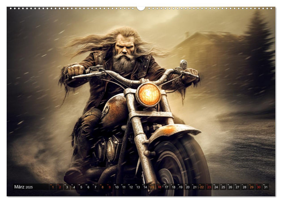 Ride to Valhalla (CALVENDO Wandkalender 2025)