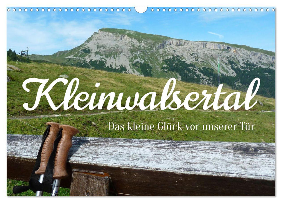 Kleinwalsertal - Das kleine Glück vor unserer Tür (CALVENDO Wandkalender 2025)