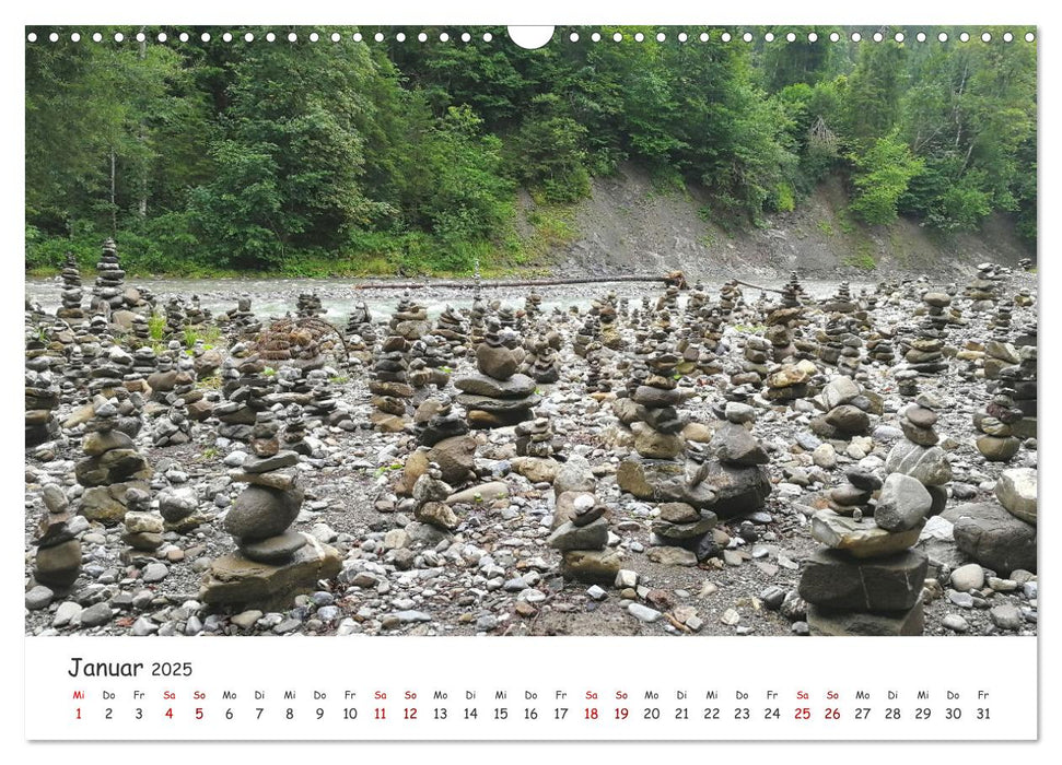 Kleinwalsertal - Das kleine Glück vor unserer Tür (CALVENDO Wandkalender 2025)