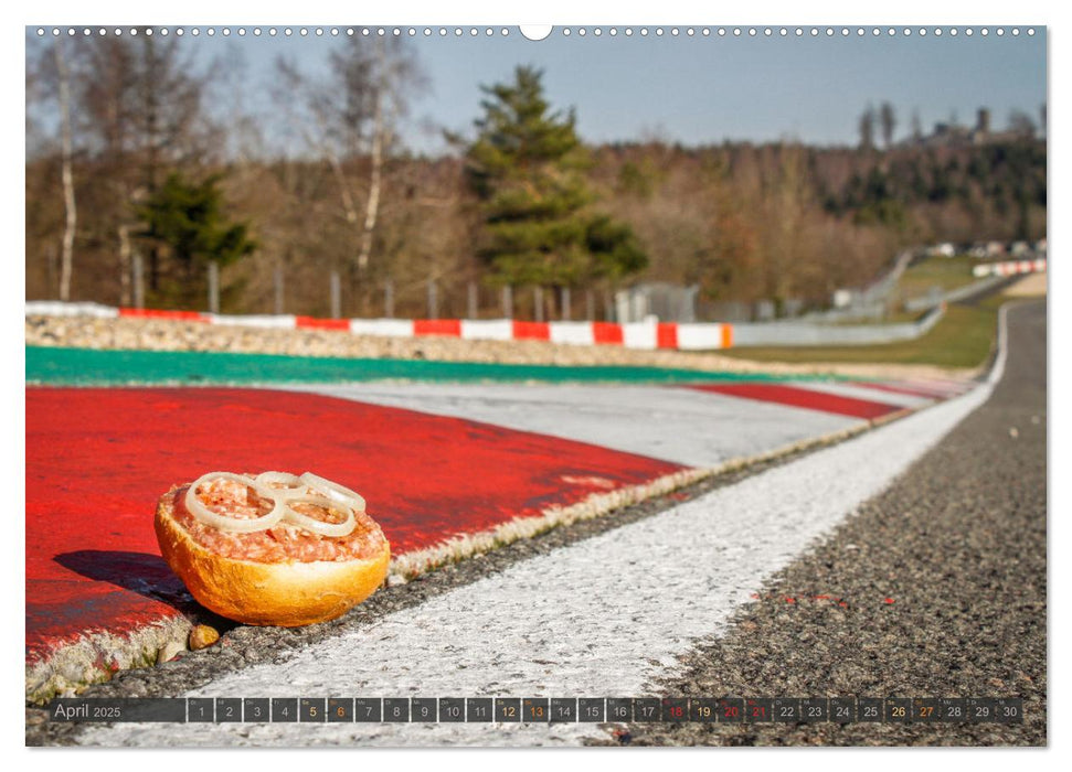 Nürburgring - Mettbrötchenkalender (CALVENDO Wandkalender 2025)