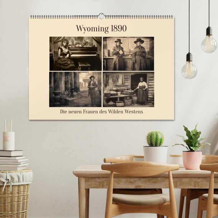 Wyoming 1890 (CALVENDO Wandkalender 2025)