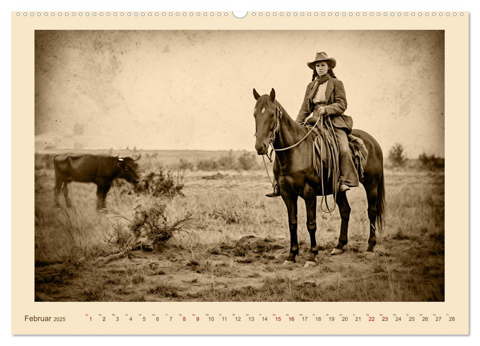 Wyoming 1890 (CALVENDO Wandkalender 2025)