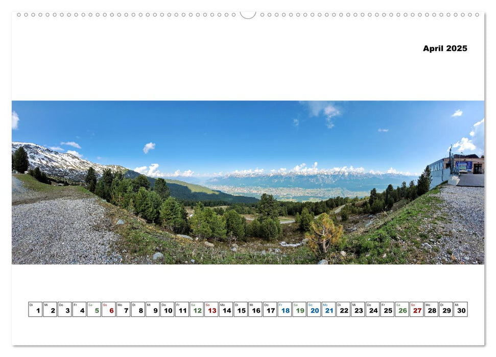 Servus TIROL Panorama Impressionen aus Austria / Tirol (CALVENDO Wandkalender 2025)