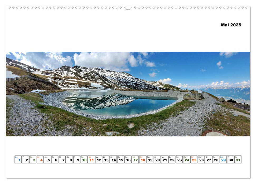 Servus TIROL Panorama Impressionen aus Austria / Tirol (CALVENDO Wandkalender 2025)