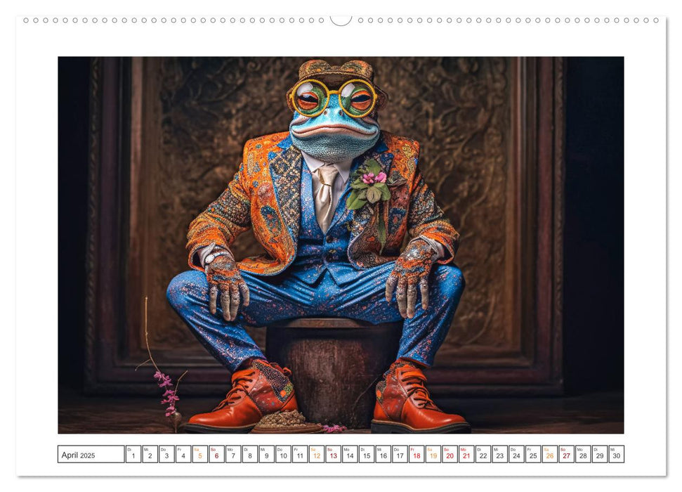 Tierischer HipHop Style (CALVENDO Premium Wandkalender 2025)