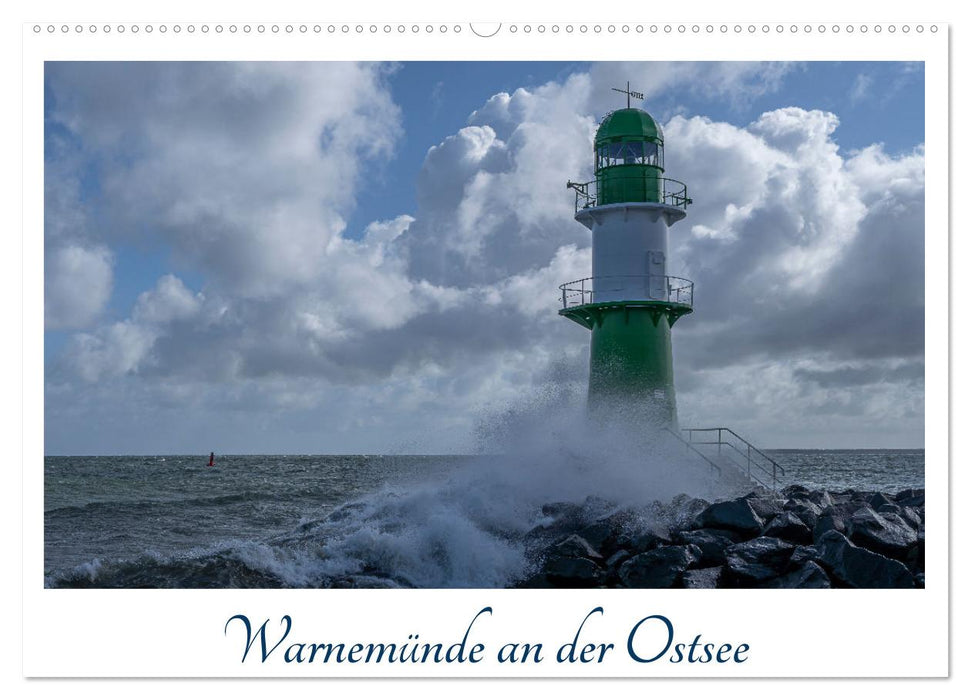 Warnemünde an der Ostsee (CALVENDO Wandkalender 2025)