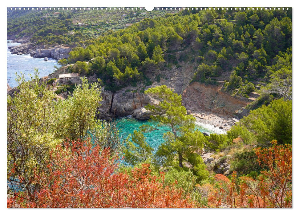 Cala Deia - Mallorcas Traumbucht (CALVENDO Wandkalender 2025)