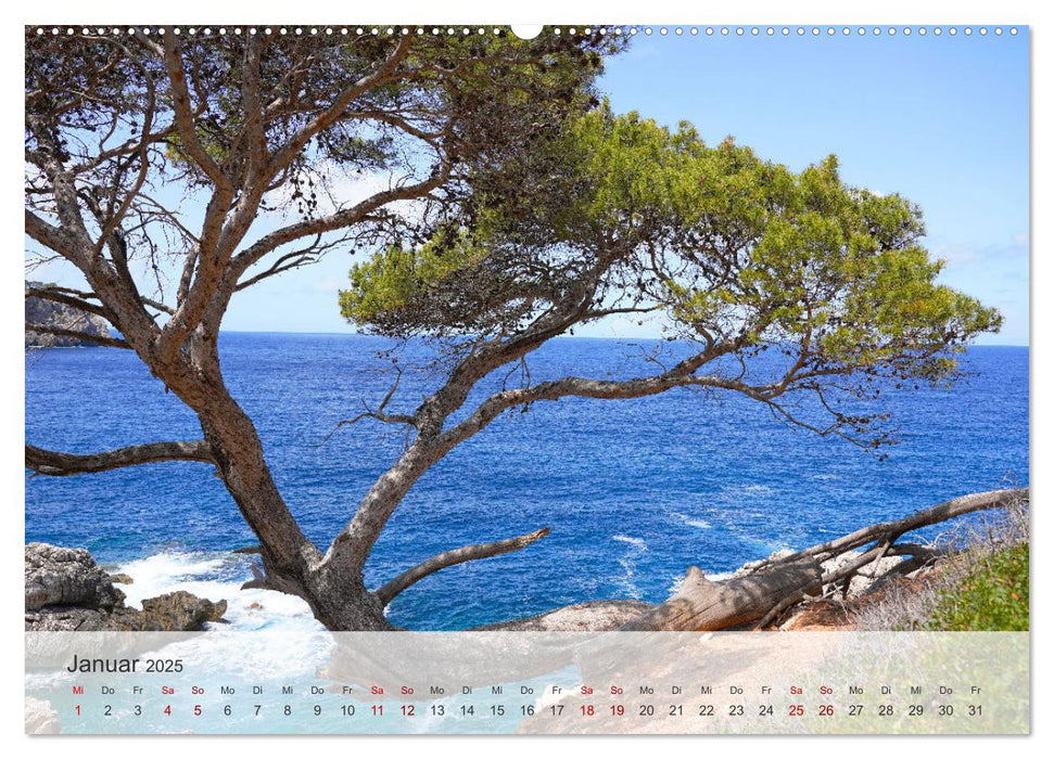 Cala Deia - Mallorcas Traumbucht (CALVENDO Premium Wandkalender 2025)