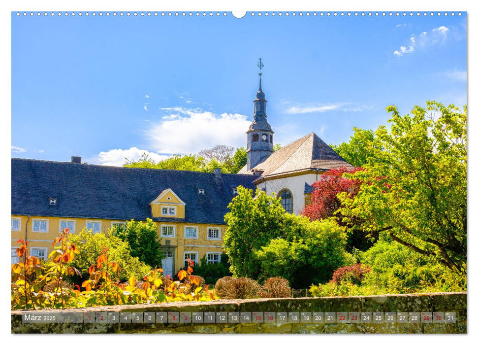 Ein Blick auf Büren in Westfalen (CALVENDO Wandkalender 2025)