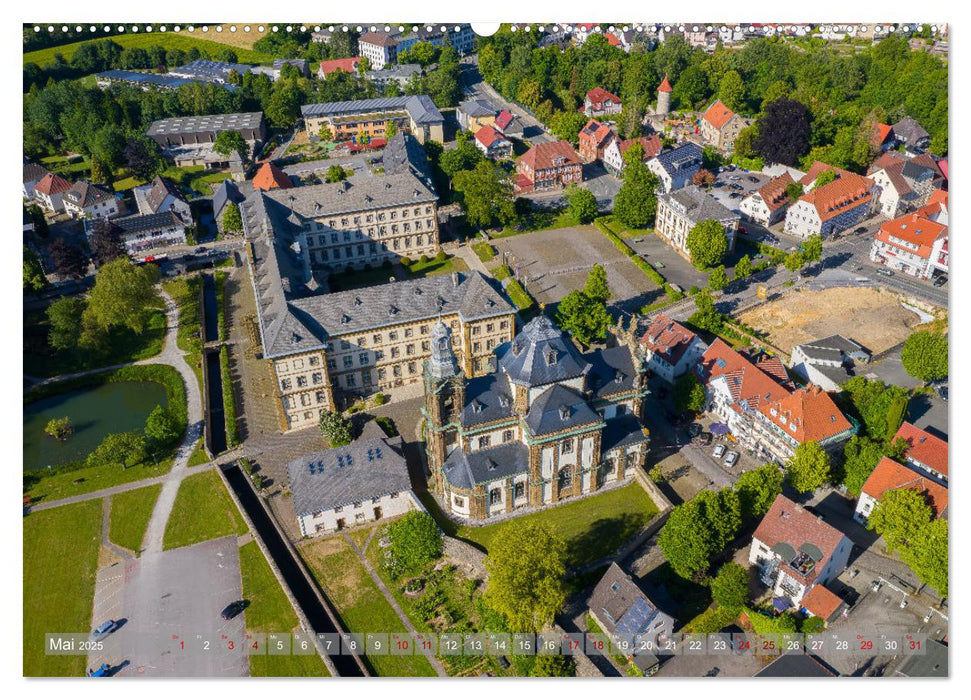 Ein Blick auf Büren in Westfalen (CALVENDO Wandkalender 2025)