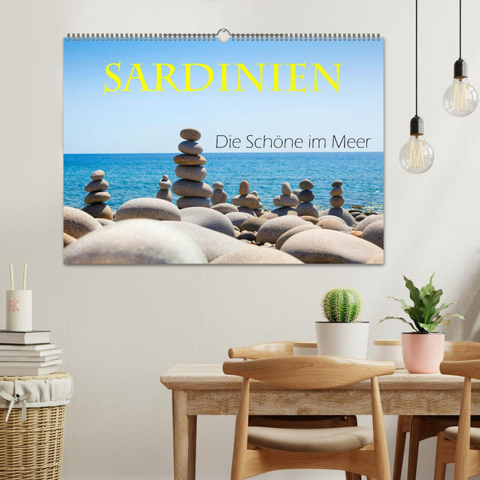 Sardinien - Die Schöne im Meer (CALVENDO Wandkalender 2025)