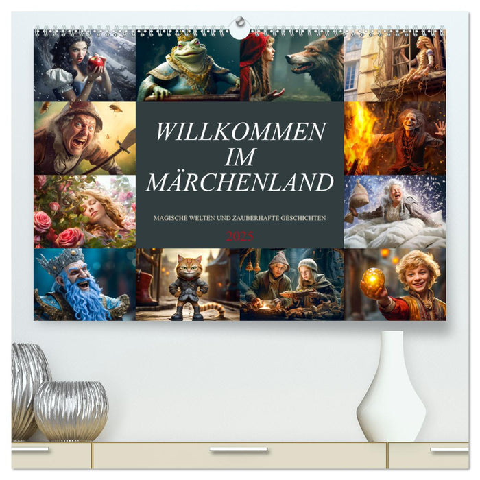 Willkommen im Märchenland (CALVENDO Premium Wandkalender 2025)