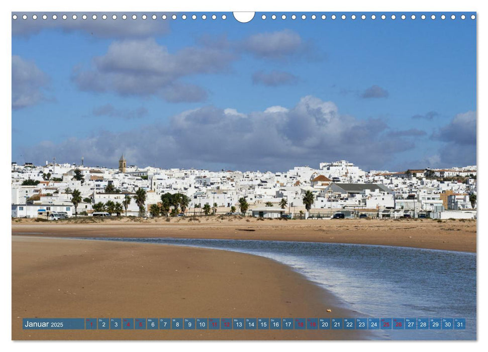 Conil de la Frontera - Eindrücke einer Stadt am Atlantik (CALVENDO Wandkalender 2025)