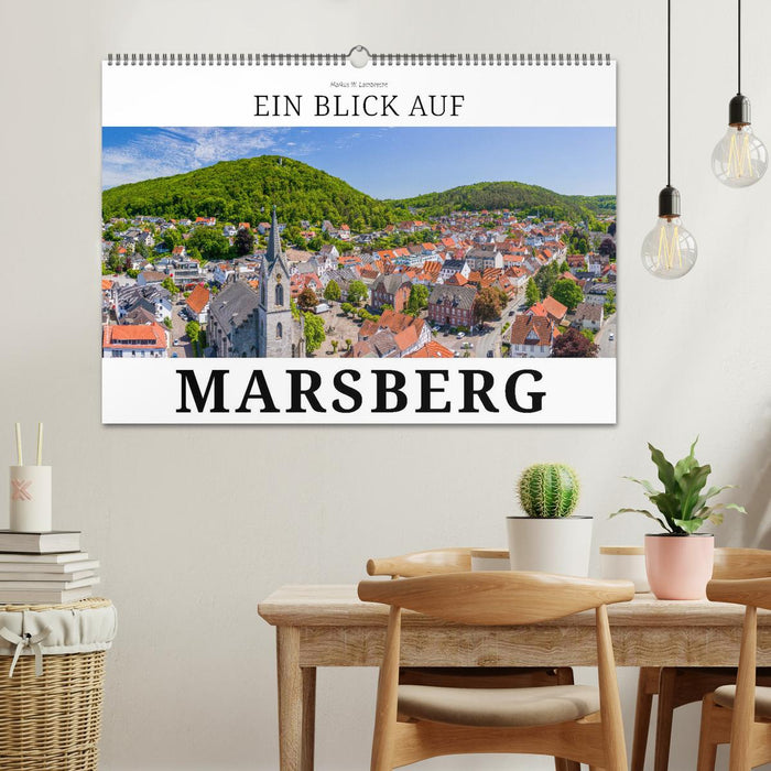 Ein Blick auf Marsberg (CALVENDO Wandkalender 2025)