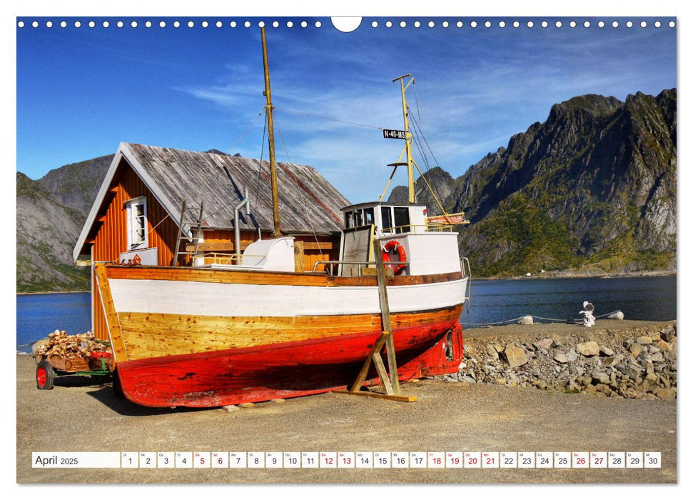 Lofoten, Schönheit der Natur (CALVENDO Wandkalender 2025)