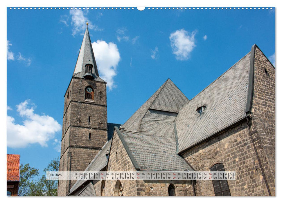 Historisches Quedlinburg - Sachsen-Anhalt (CALVENDO Premium Wandkalender 2025)