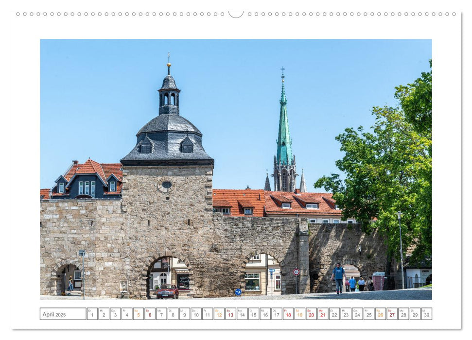 Mühlhausen in Thüringen (CALVENDO Wandkalender 2025)