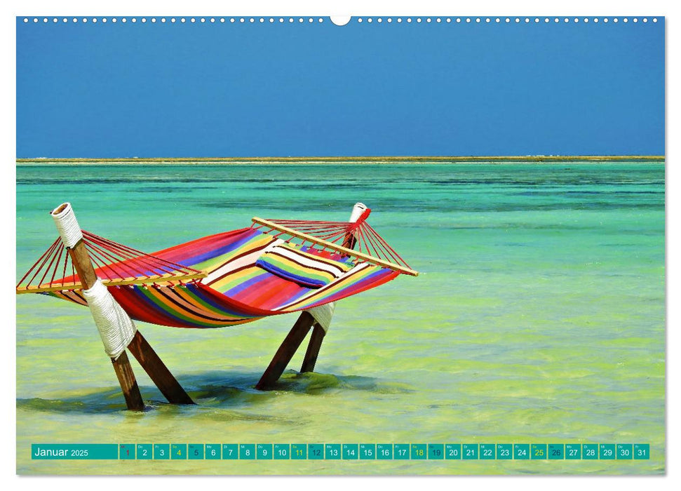 DIANI BEACH Strand Impressionen Kenia (CALVENDO Wandkalender 2025)