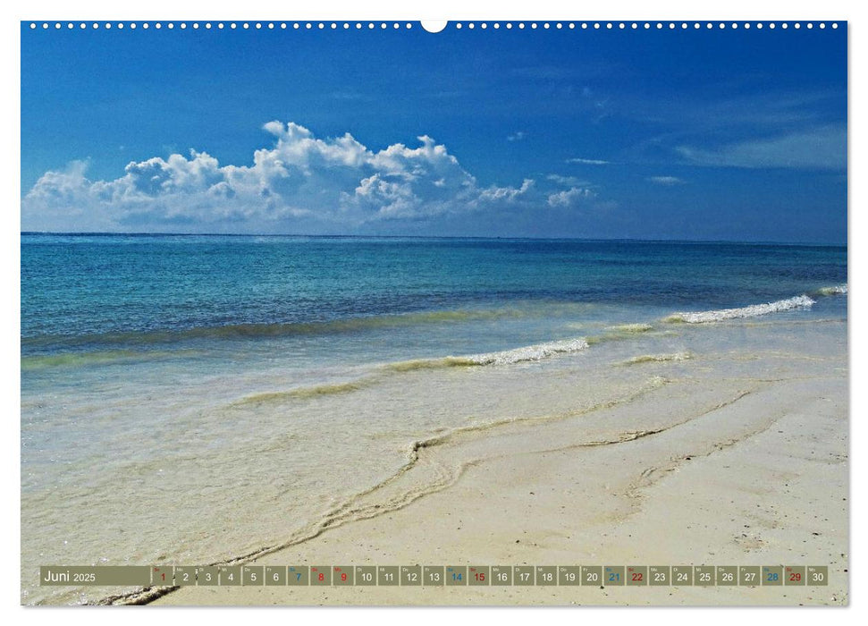 DIANI BEACH Strand Impressionen Kenia (CALVENDO Wandkalender 2025)