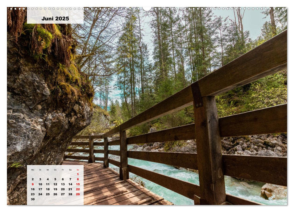 Berge im Berchtesgadener Land (CALVENDO Premium Wandkalender 2025)