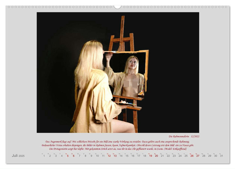 Surreale Spiegelbilder (CALVENDO Premium Wandkalender 2025)