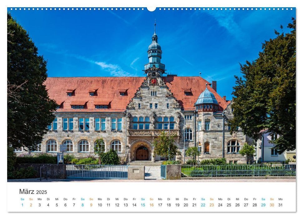 Forchheim - fränkische Art zu leben (CALVENDO Wandkalender 2025)