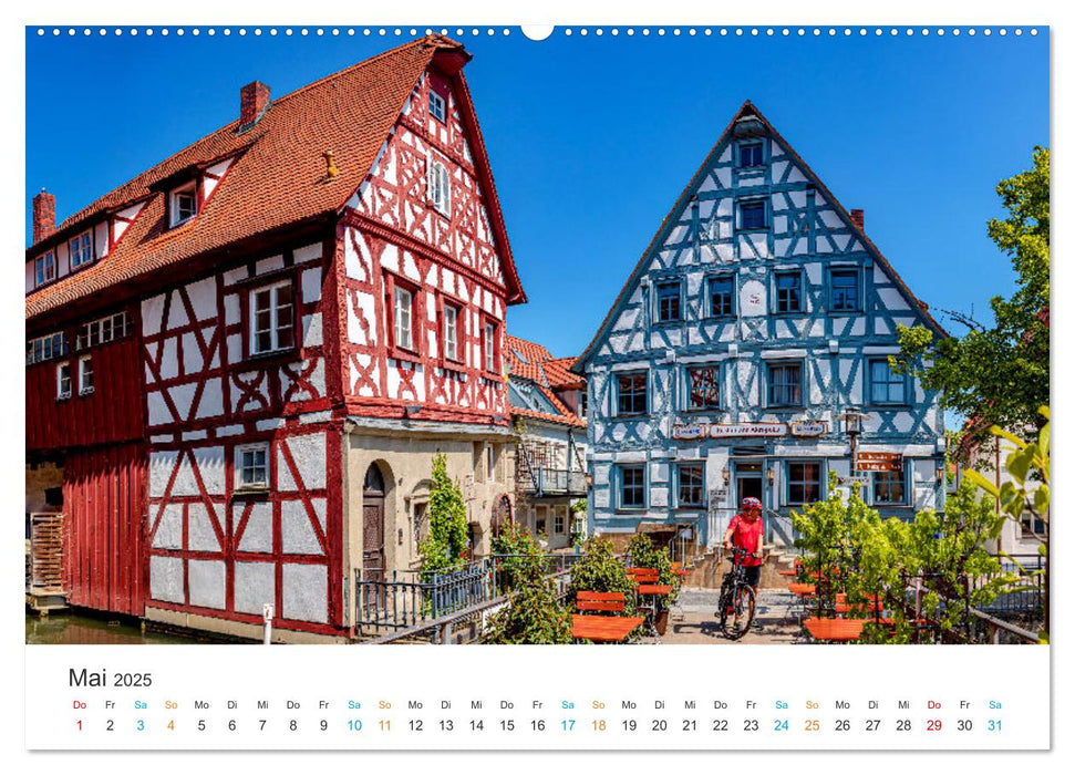 Forchheim - fränkische Art zu leben (CALVENDO Wandkalender 2025)