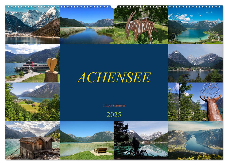 ACHENSEE Impressionen (CALVENDO Wandkalender 2025)