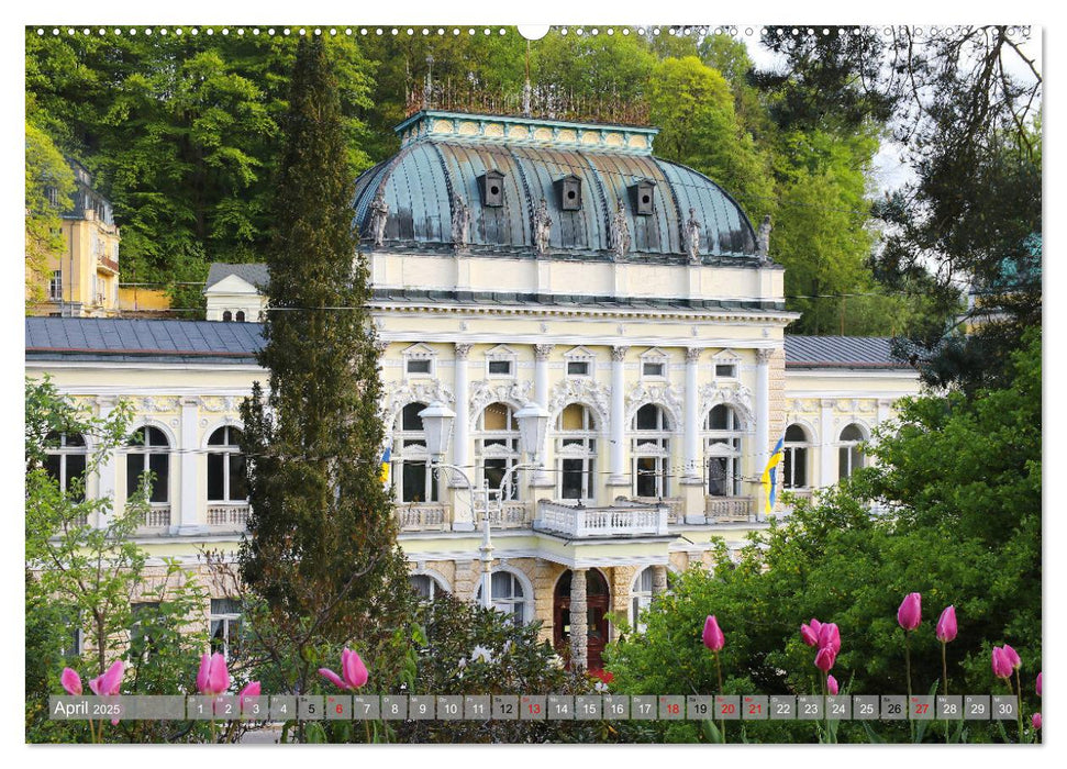 Marienbad in Tschechien (CALVENDO Premium Wandkalender 2025)