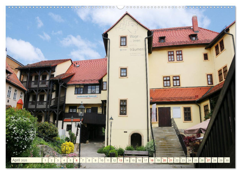 Einladung nach Rudolstadt (CALVENDO Wandkalender 2025)